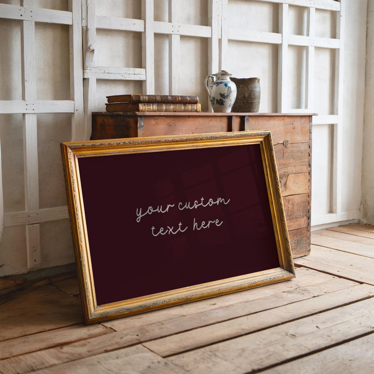 Printed Custom Text Quote Poster, Minimalistic Neutral Wall Art, Modern Typography Print, Trendy Home Decor, Personalized Positive Quote