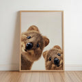 Quokka Art Print, Cute SmilinAustralia Nursery Wall Decor, Whimsical Australian Smiling Animal Poster, Outback Wildlife Illustration