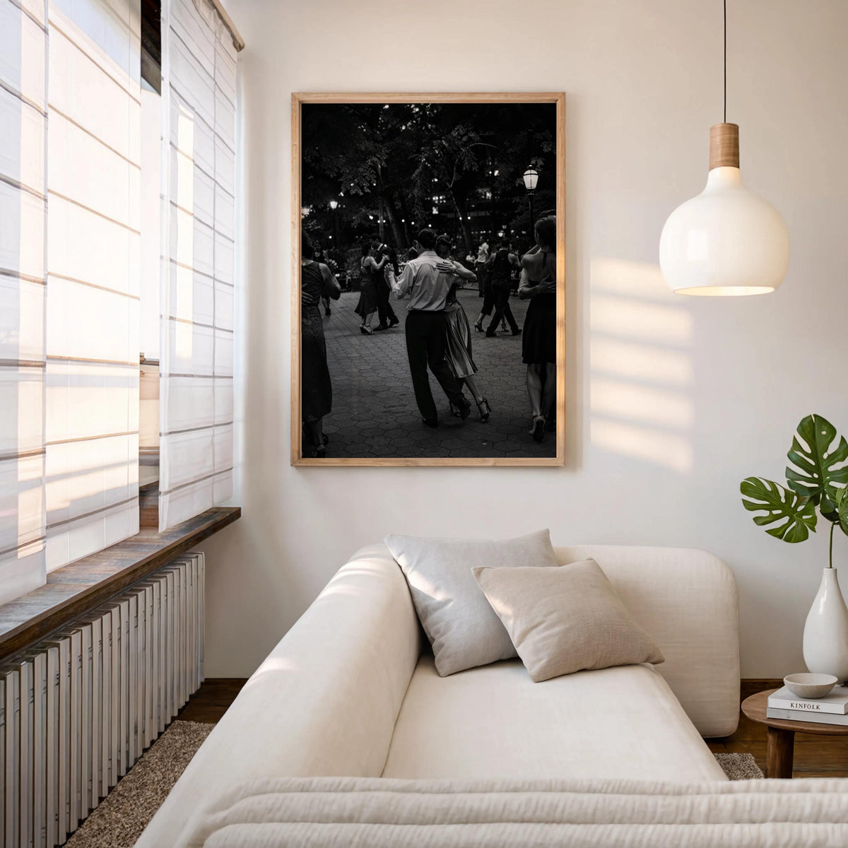 Couple Tango Dance Print, Black and White Photography, Romantic Vintage Poster, Dancing Wall Art, Ballroom Decor, Anniversary Gift for Her